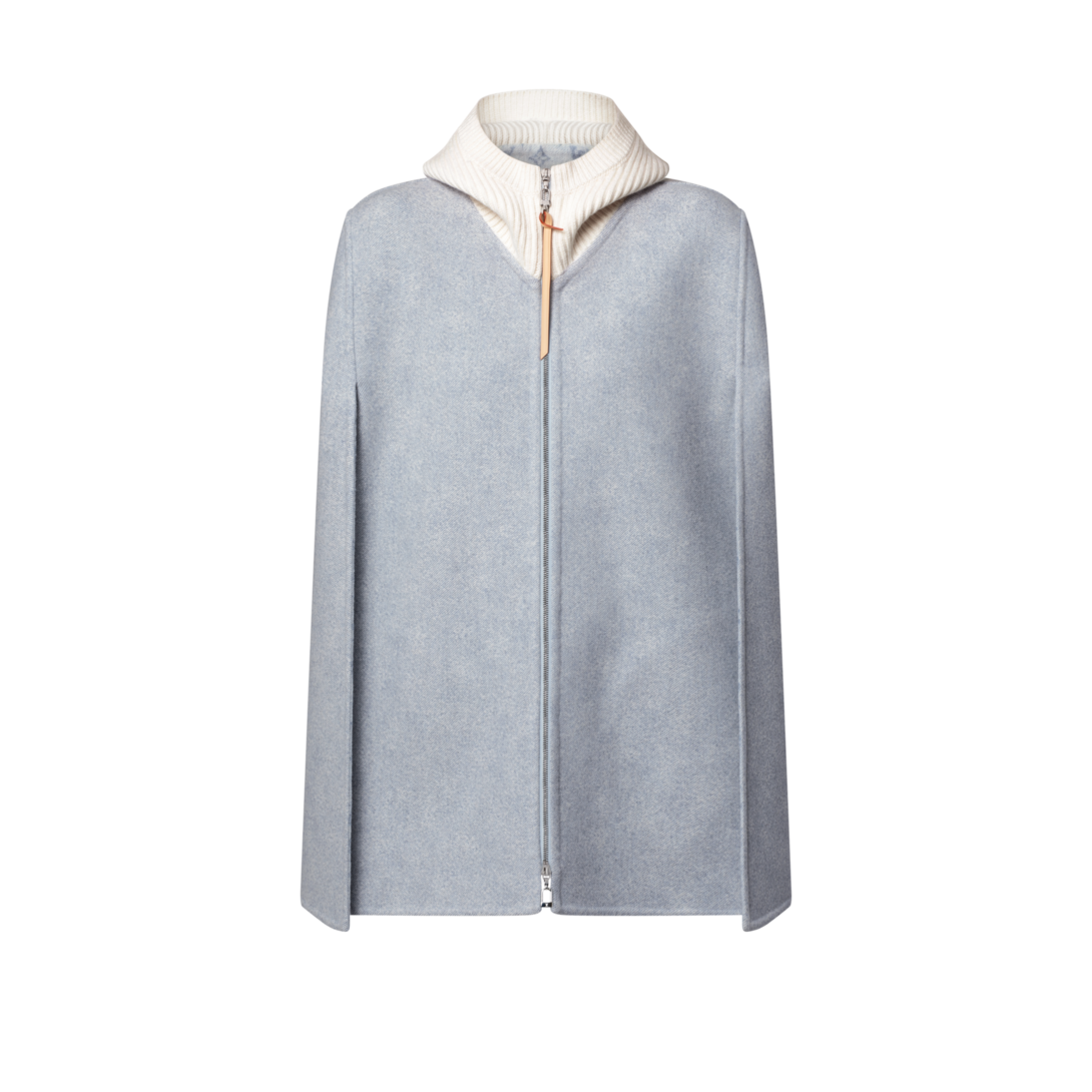 デニムエフェクト ダブルフェイスケープ |ルイ・ヴィトン 公式 デニムエフェクト ダブルフェイスケープ |ルイ・ヴィトン 公式